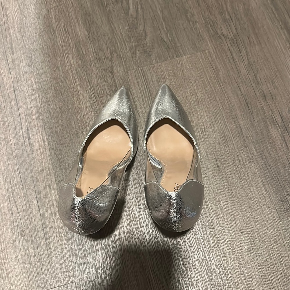 Silver Abound Heels
